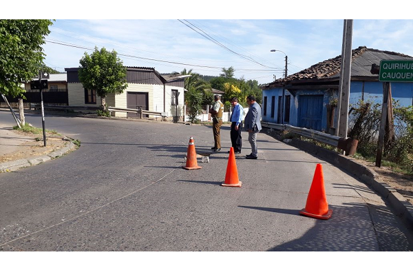 Suspensión de transito 